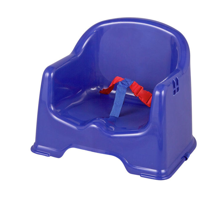 Picture of KD262-7691,BOOSTER SEAT WITH REMOVABLR TRAY NAVY & RED